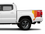 Tacoma Rear Red TRD Stripe Drip Graphic